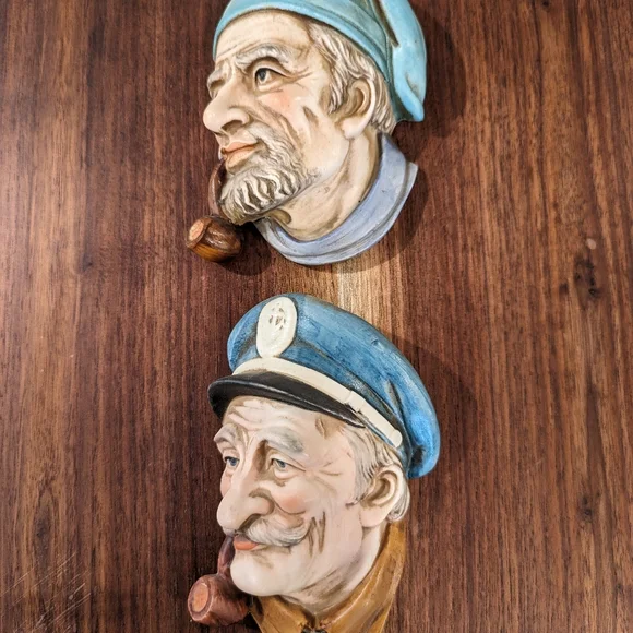 Lefton Japan ceramic heads - Picture 8 of 8